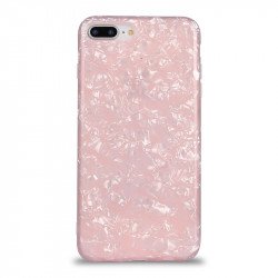 iPhone 8 Plus / 7 Plus IMD Dream Marble Fashion Case (Rose Pink)